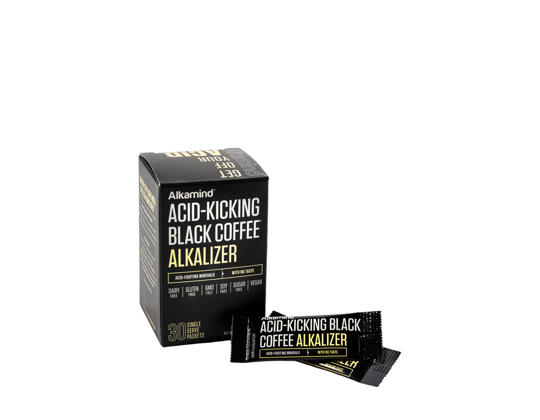 Acid-Kicking Black Coffee Alkalizer