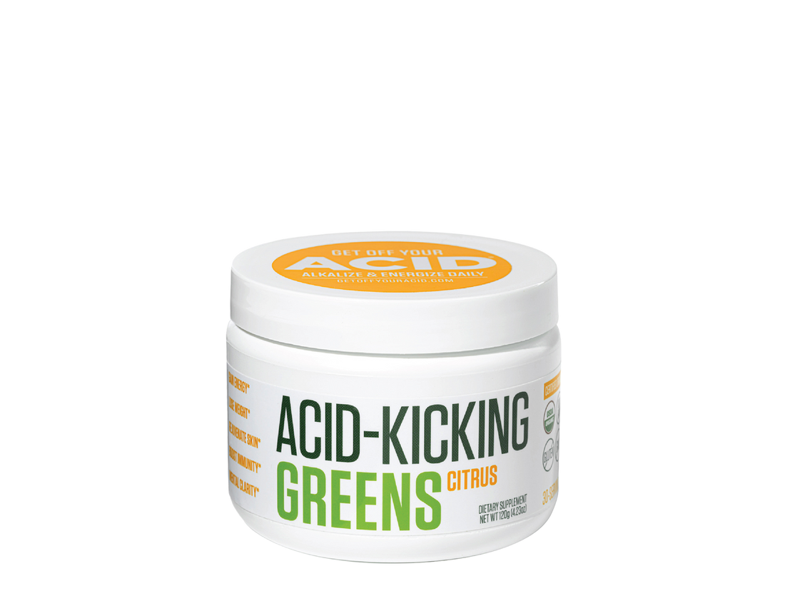 Acid-Kicking Greens Citrus (Will Not Break Your Fast)