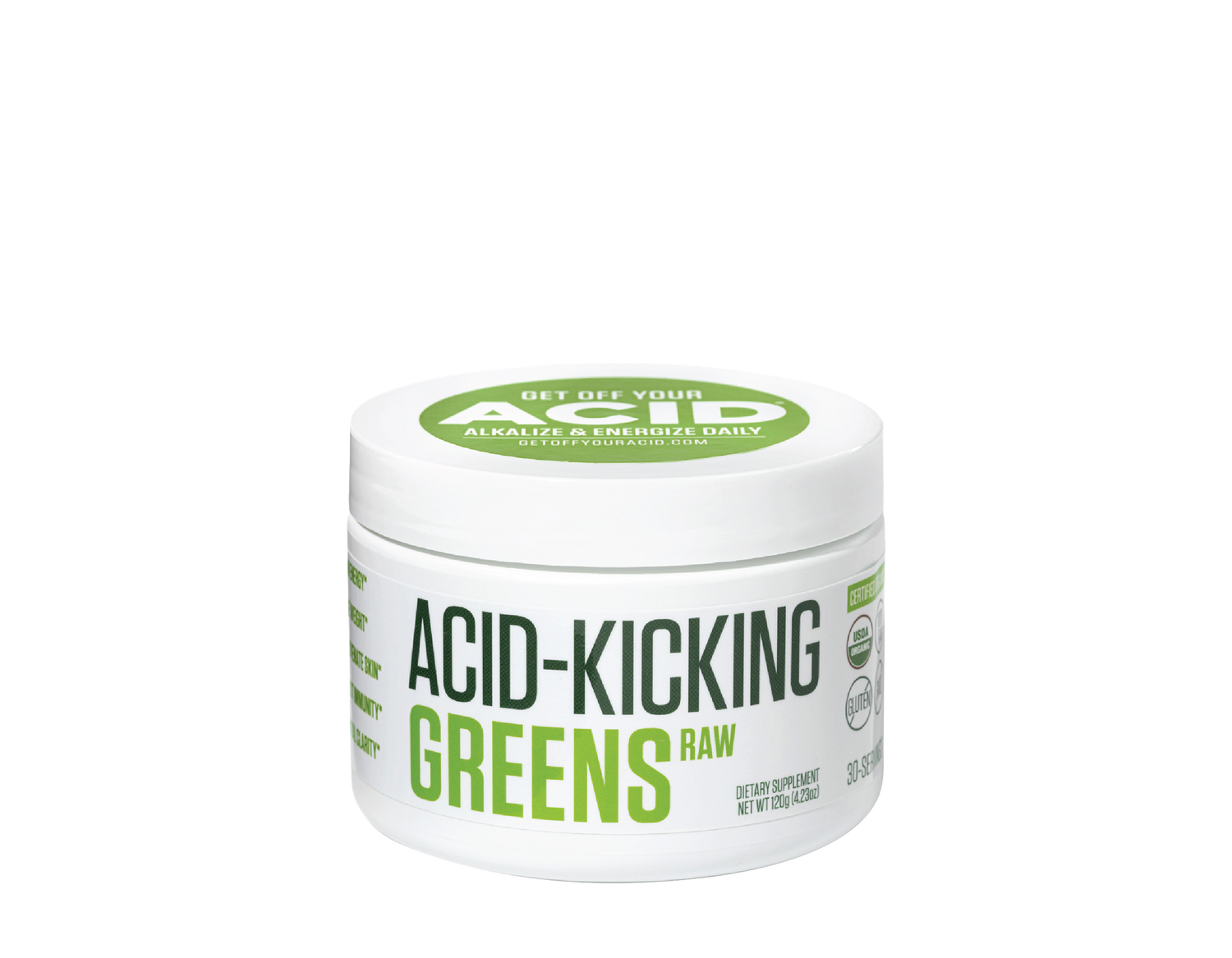 Acid-Kicking Greens Raw