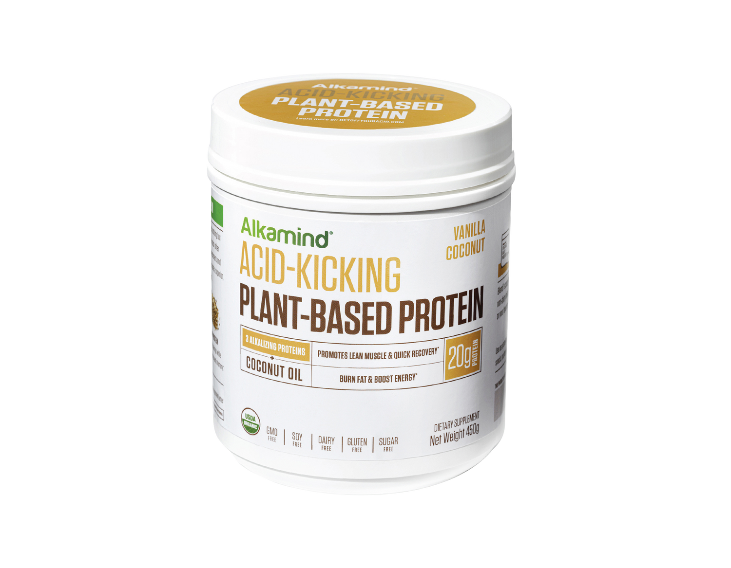 Acid-Kicking Plant-Based Protein Vanilla