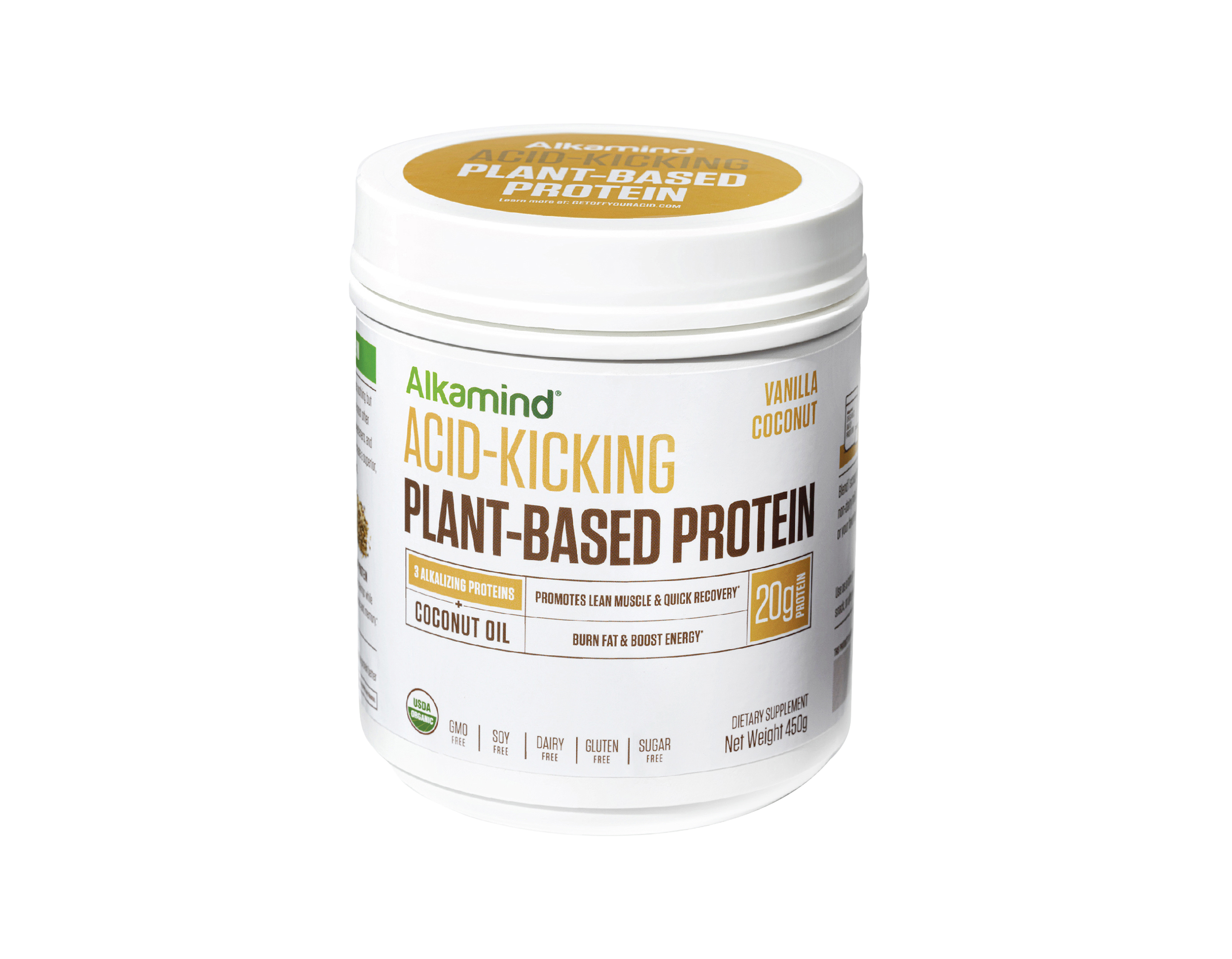 Acid-Kicking Plant-Based Protein Vanilla