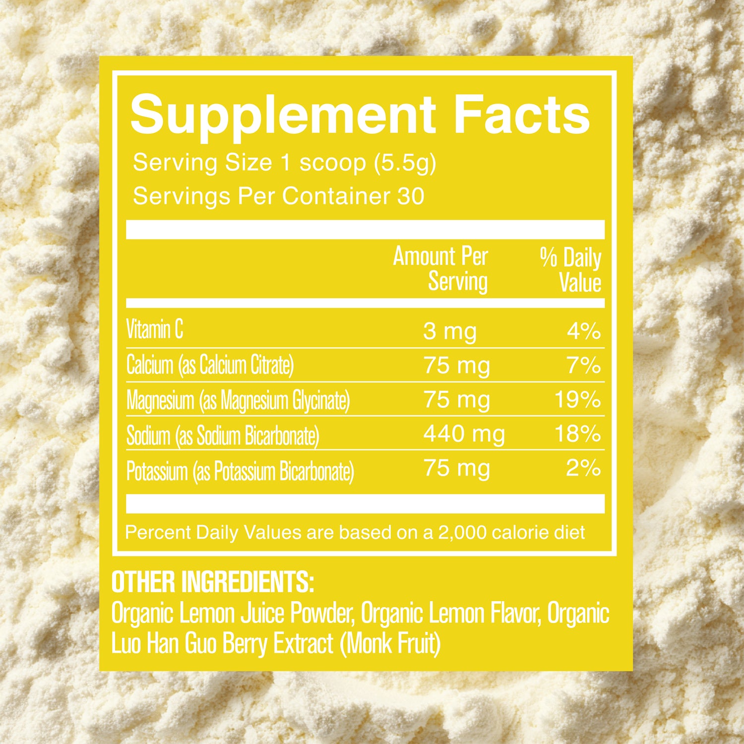 Acid-Kicking Minerals Lemon