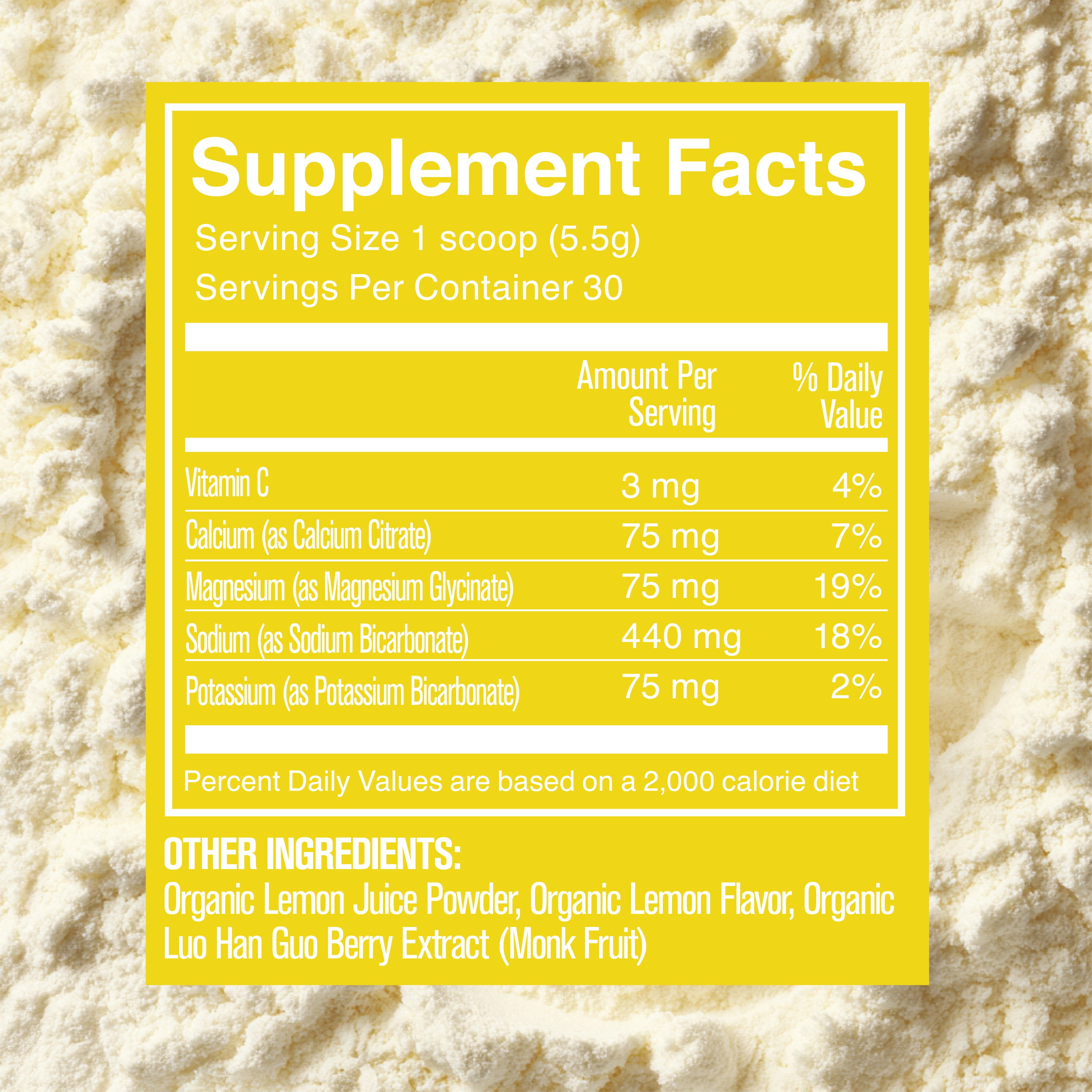 Acid-Kicking Minerals Lemon