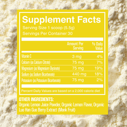 Acid-Kicking Minerals Lemon