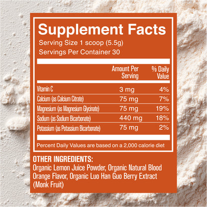 Acid-Kicking Minerals Blood Orange