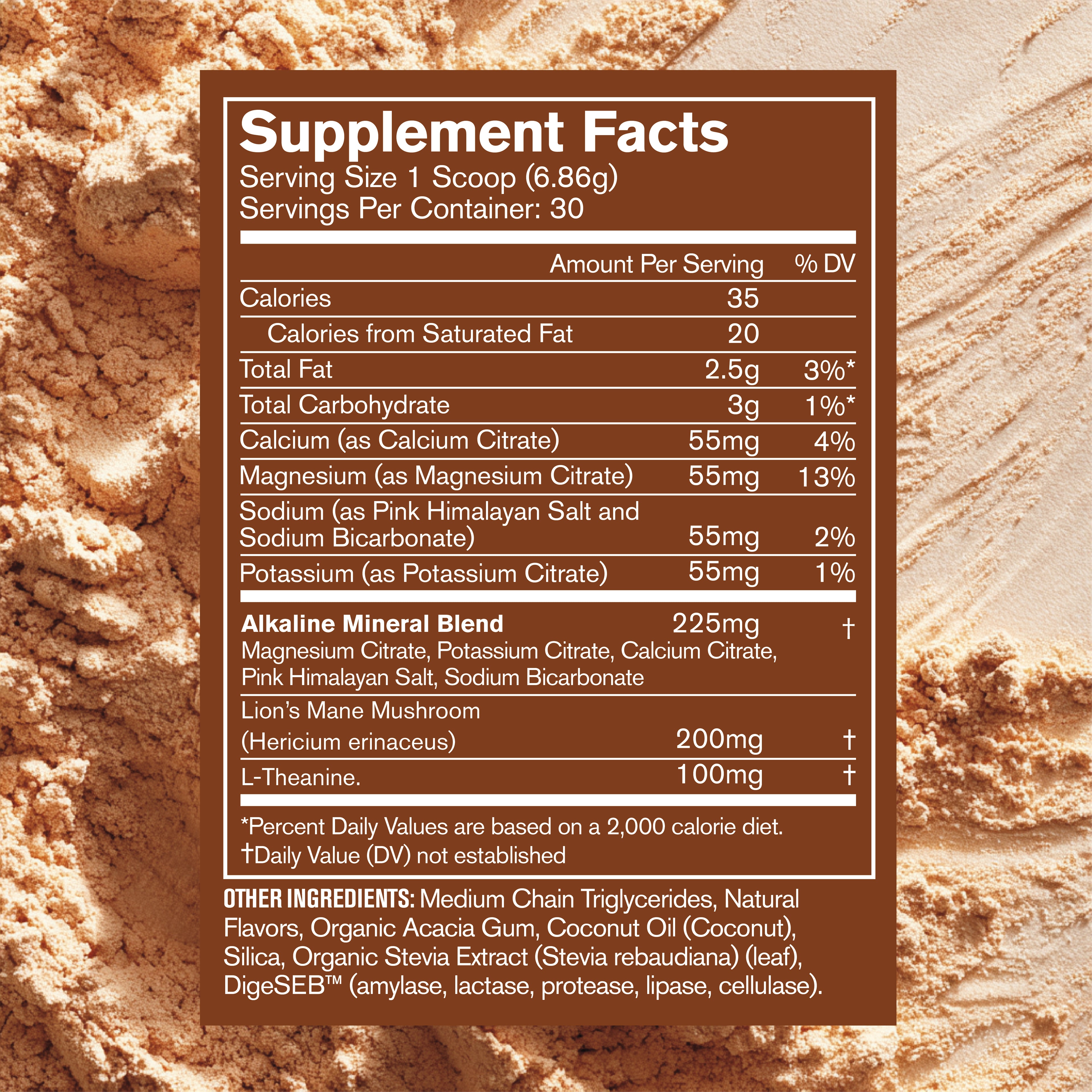 Brain-Boosting Coffee Alkalizer - Hazelnut