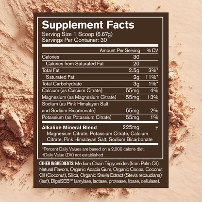 Acid-Kicking Coffee Mocha Alkalizer
