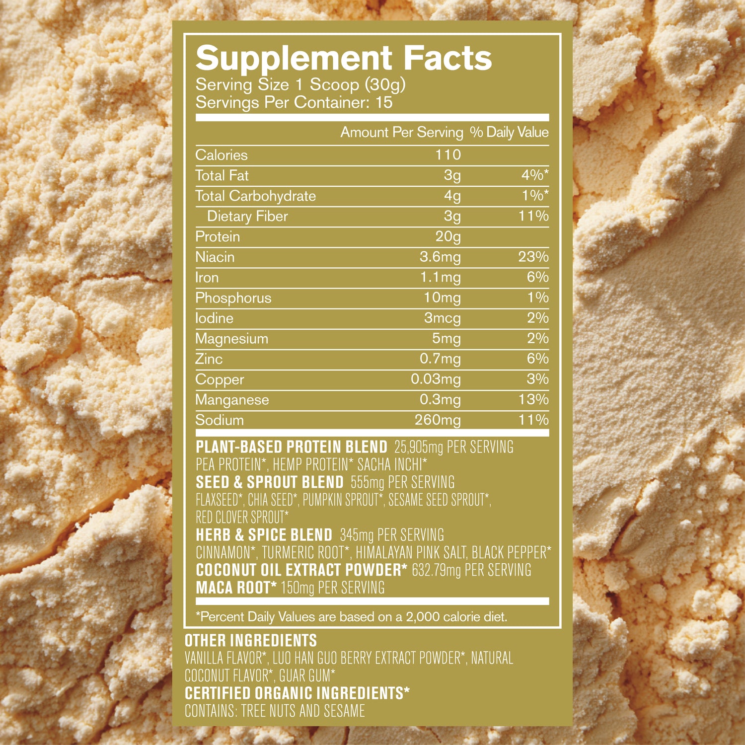 Acid-Kicking Plant-Based Protein Vanilla