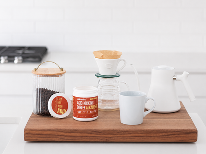 Acid-Kicking Coffee Salted Caramel Alkalizer