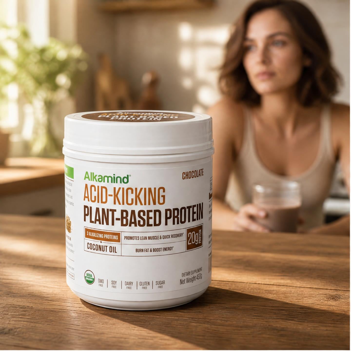 Acid-Kicking Plant-Based Protein Chocolate