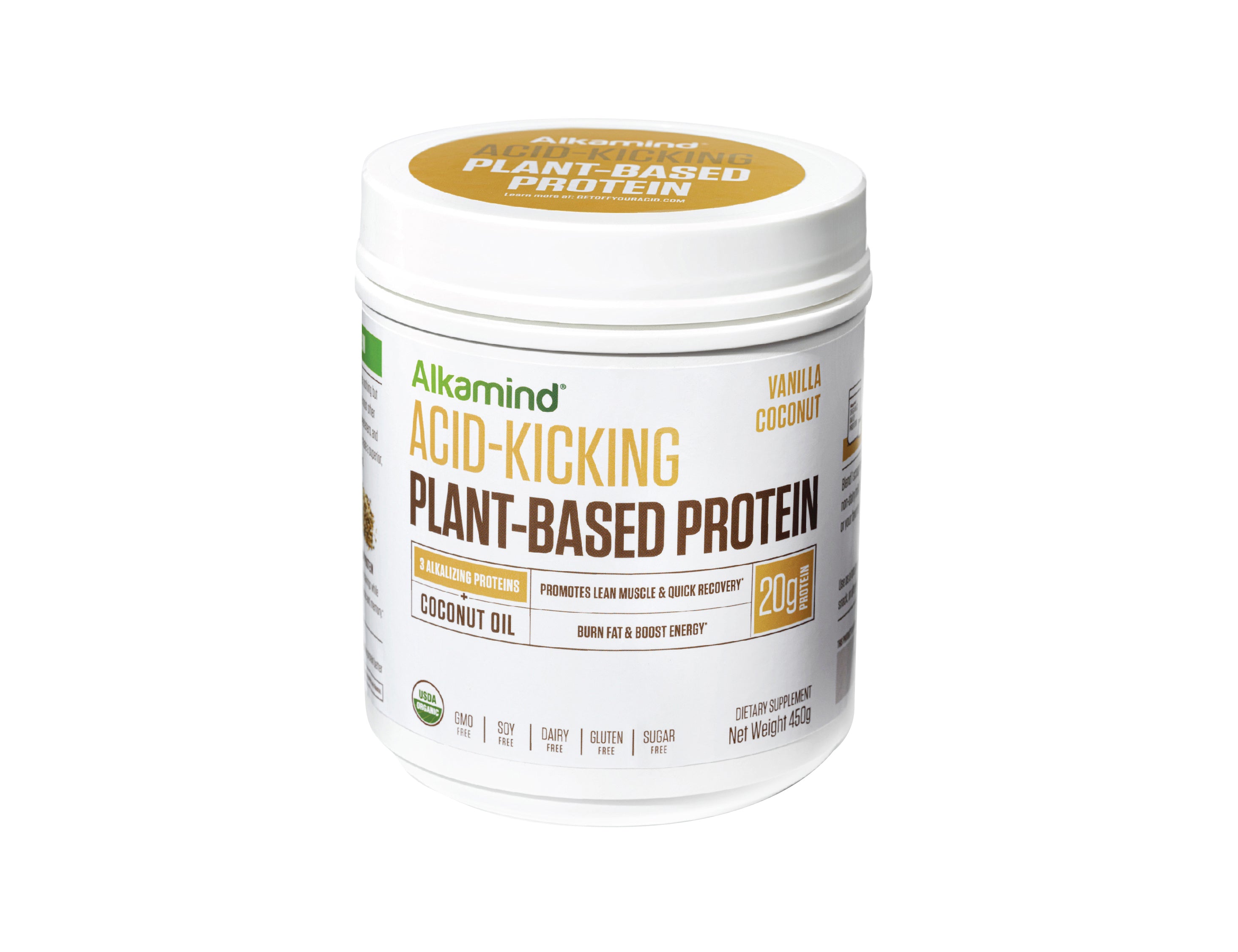 Acid-Kicking Plant-Based Protein Vanilla