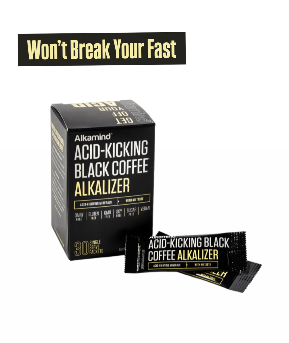 Acid-Kicking Black Coffee Alkalizer