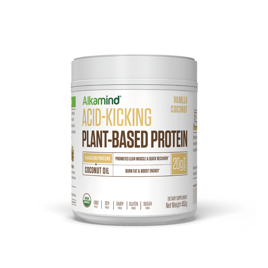 Acid-Kicking Plant-Based Protein Vanilla