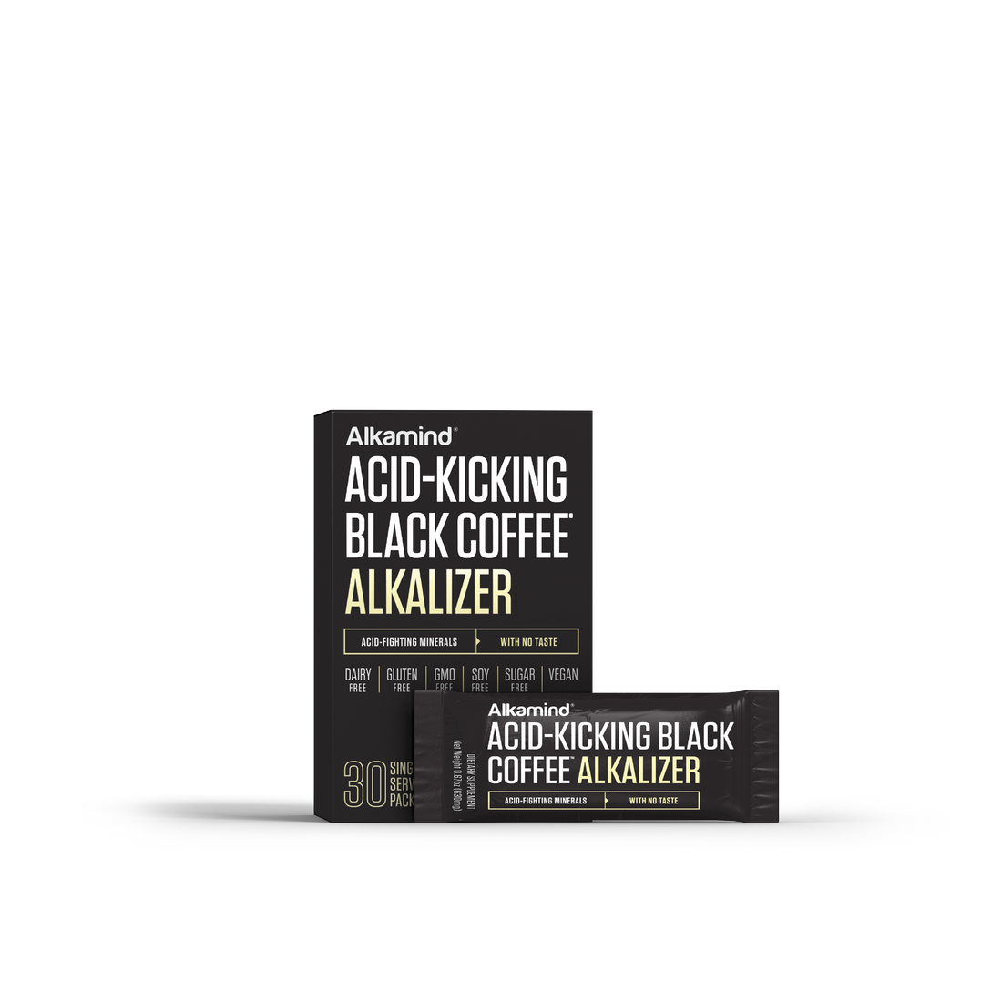 Acid-Kicking Black Coffee Alkalizer
