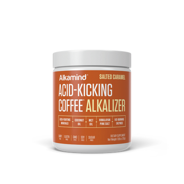 Acid-Kicking Coffee Salted Caramel Alkalizer