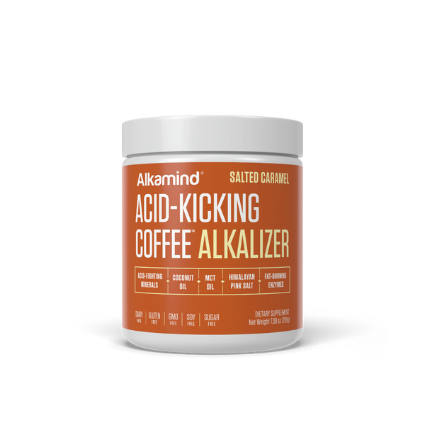 Acid-Kicking Coffee Salted Caramel Alkalizer