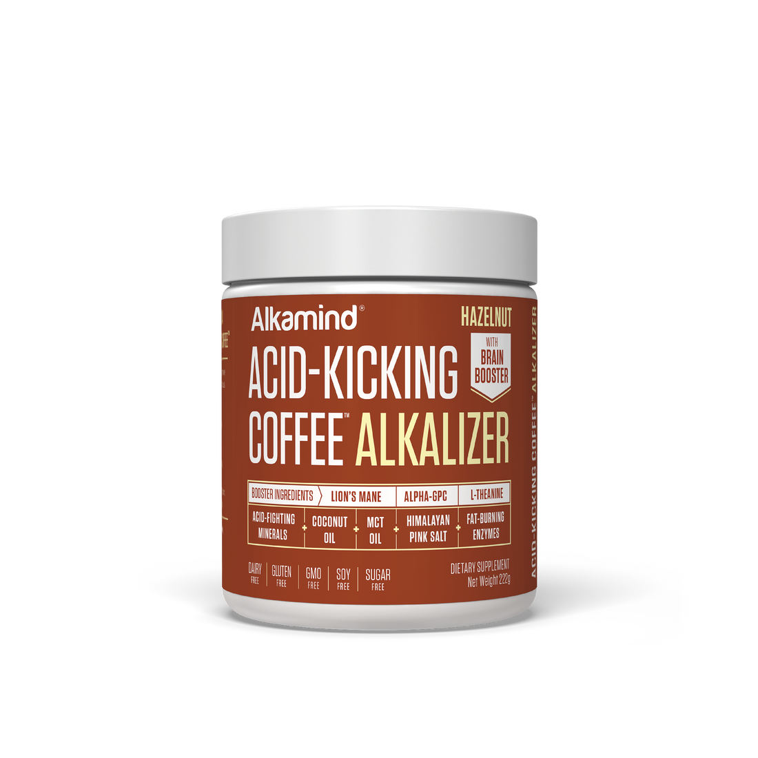 Brain-Boosting Coffee Alkalizer - Hazelnut