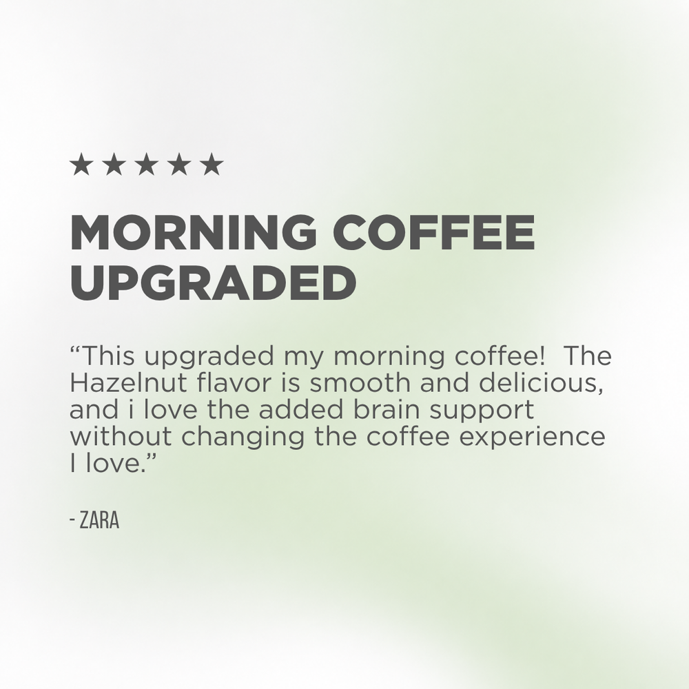 Brain-Boosting Coffee Alkalizer - Hazelnut