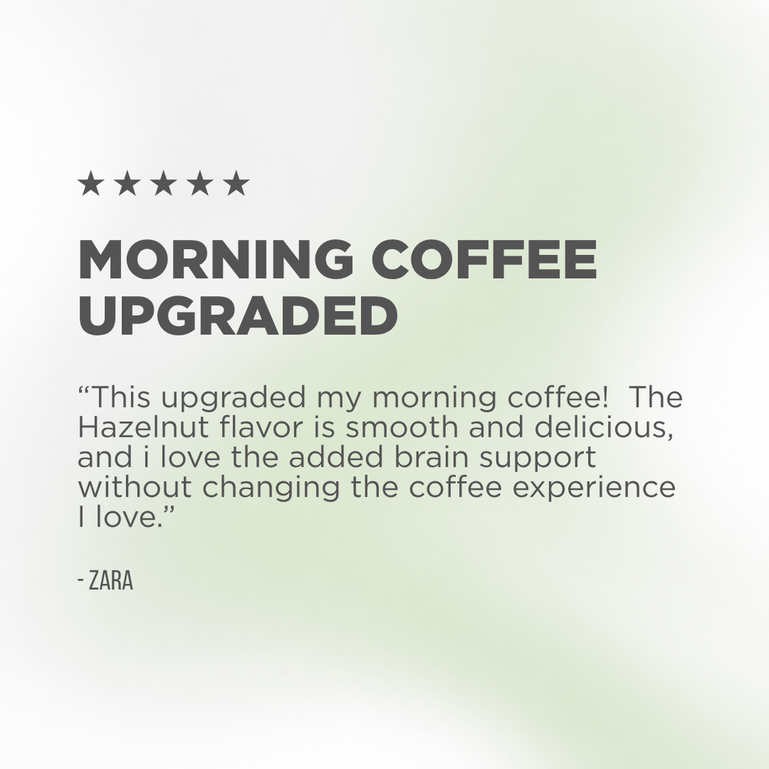 Brain-Boosting Coffee Alkalizer - Hazelnut