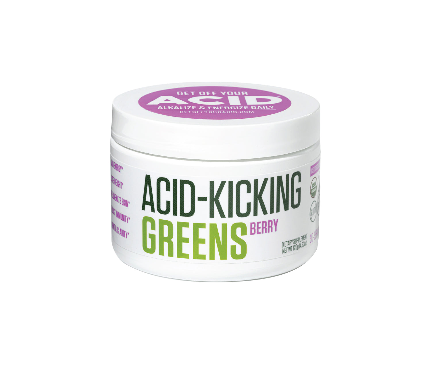 Acid-Kicking Greens Berry