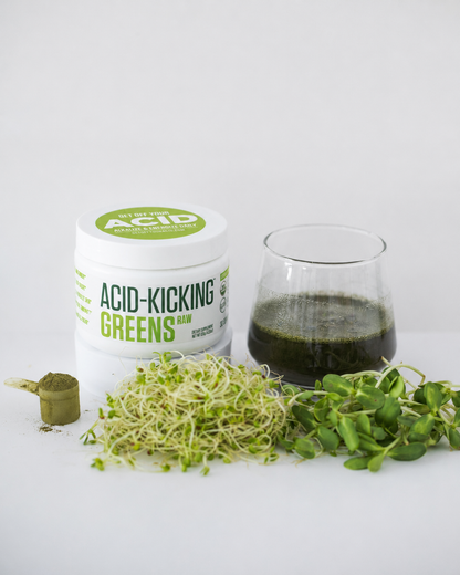 Acid-Kicking Greens Raw