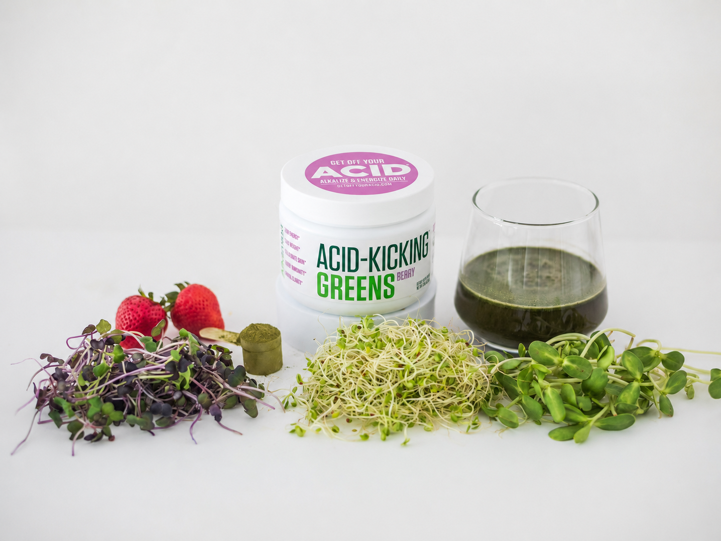 Acid-Kicking Greens Berry