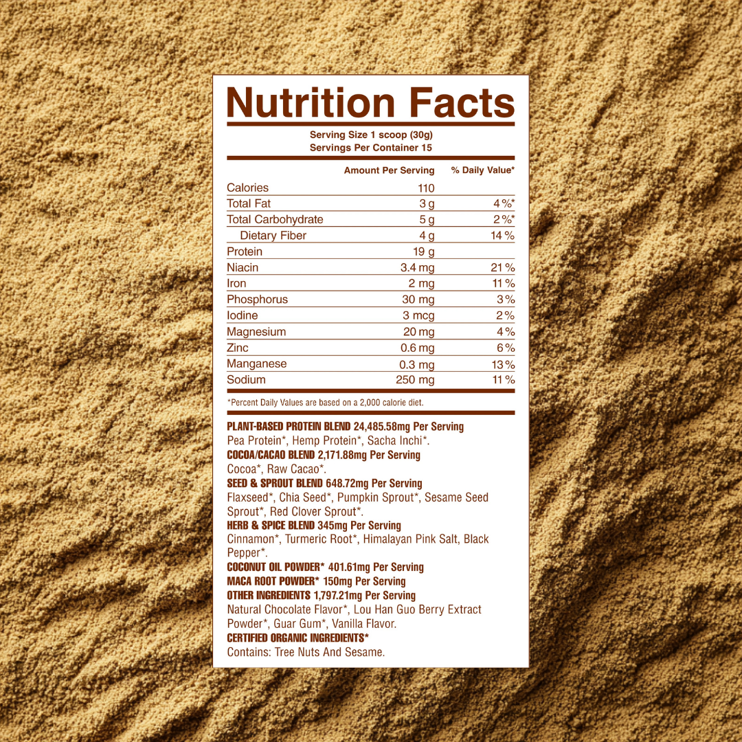 Acid-Kicking Plant-Based Protein Chocolate
