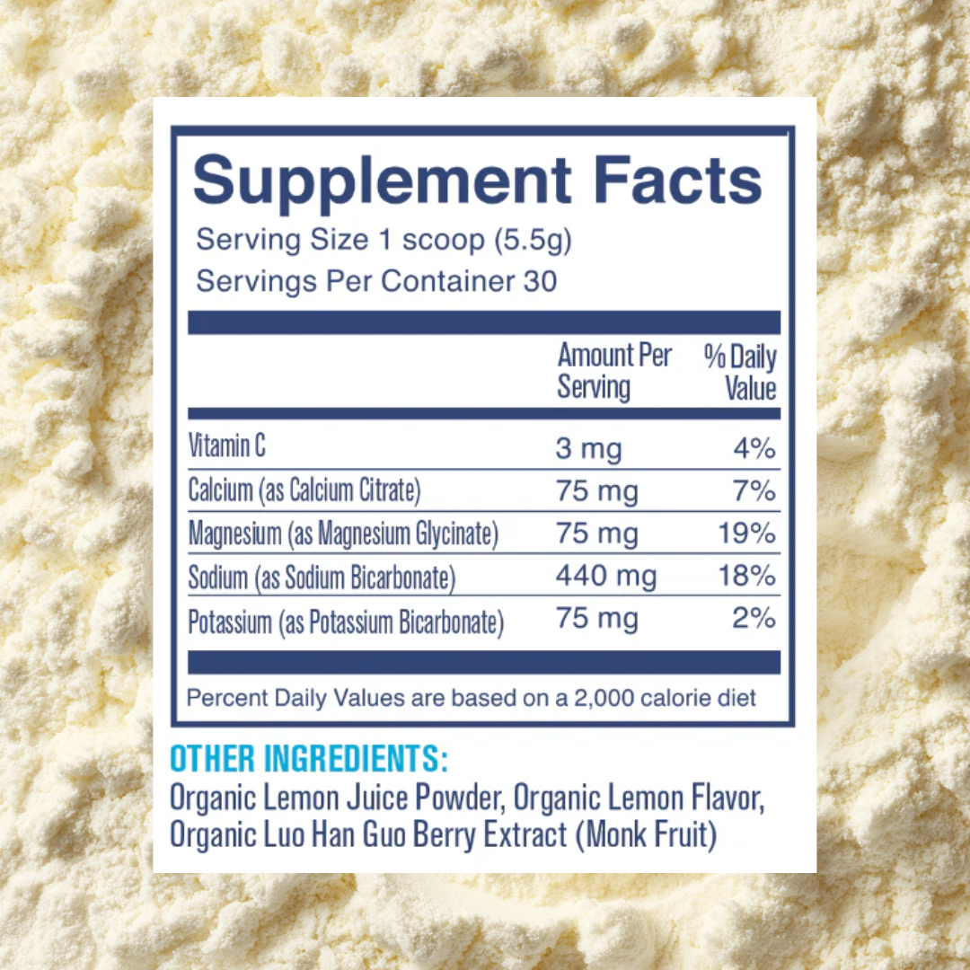 Acid-Kicking Minerals Lemon