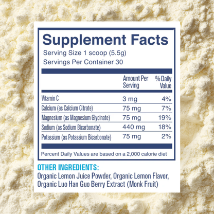Acid-Kicking Minerals Lemon