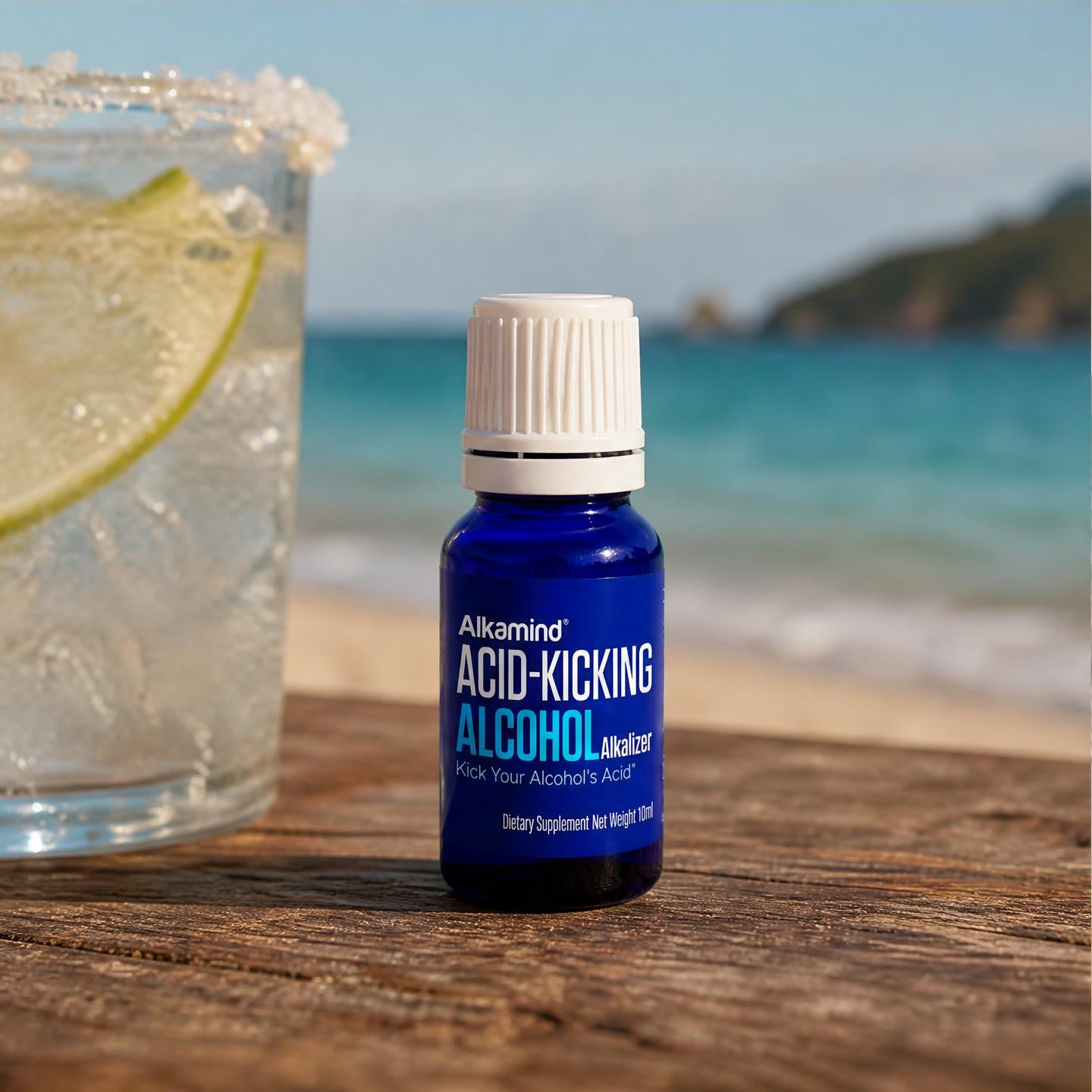 Acid-Kicking Alcohol Alkalizer