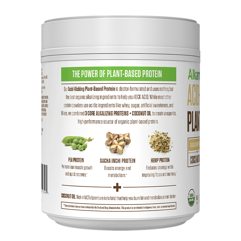 Acid-Kicking Plant-Based Protein Vanilla