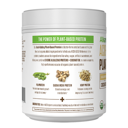 Acid-Kicking Plant-Based Protein Vanilla