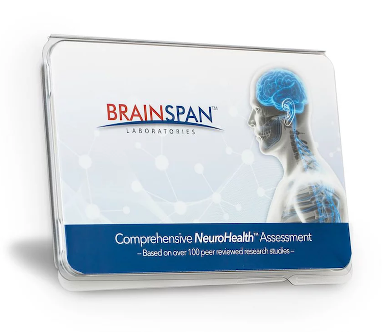 Alkamind Has Teamed Up With BrainSpan, The World Leaders In Precision Brain Assessment, To Bring You The Most Cutting-Edge At-Home Inflammation Test Kit!  This is your first line of defense against premature aging, inflammation, vascular disease, and poor brain function at any age.