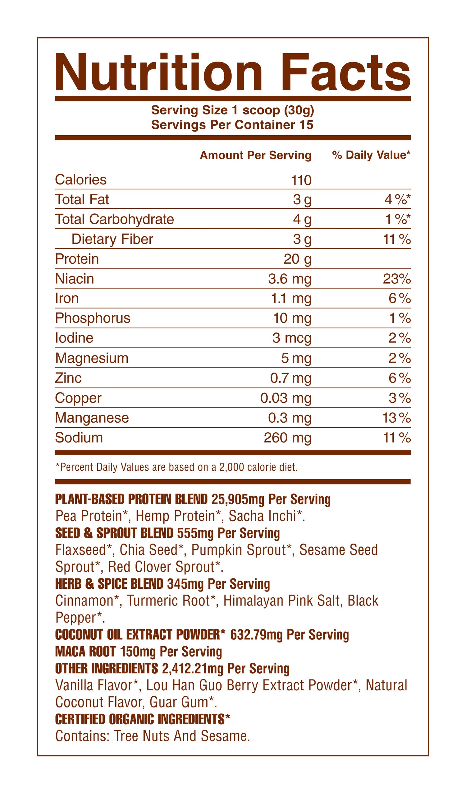 Acid-Kicking Plant-Based Protein Vanilla